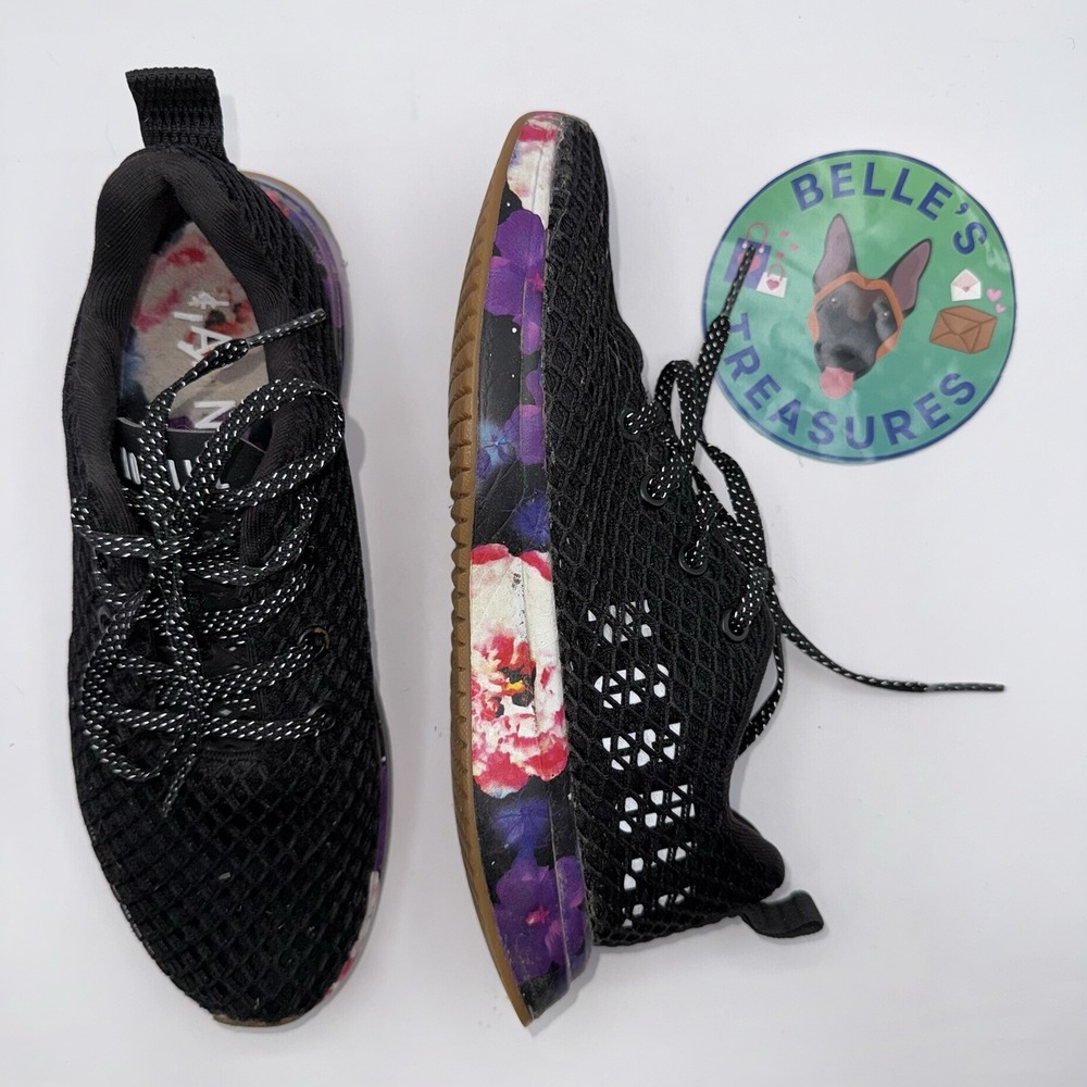 NOBULL Black Floral Athletic Shoes